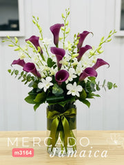 10 Callas Moradas Orquídeas