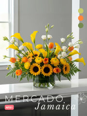 Gran Vibrante Callas y Tulipanes