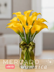 20 Callas Amarillas Sueño Dorado