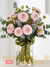 Arreglo Floral Dalias Rosa