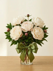 5 Peonías gardenia