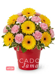 Rosas + 10 Gerberas - Armonía Encantada