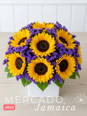 Girasoles con actitud