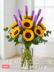 Girasoles Cielo Lavanda