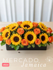 Girasoles Flores con Buena Vibra