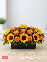 Girasoles Flores con Buena Vibra