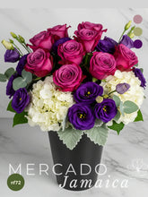 La Rosa Morada: Fusión de Tonos Violeta