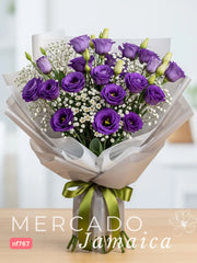 Ramo Floral Encanto Morado