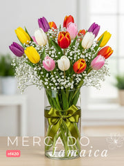 Tulipanes Mosaico de Primavera