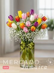 Tulipanes Mosaico de Primavera