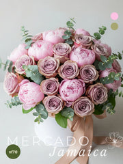 Peonías y Rosas Amnesia: Sueño Rosa