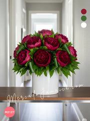 Peonías Armonía clásica y elegante