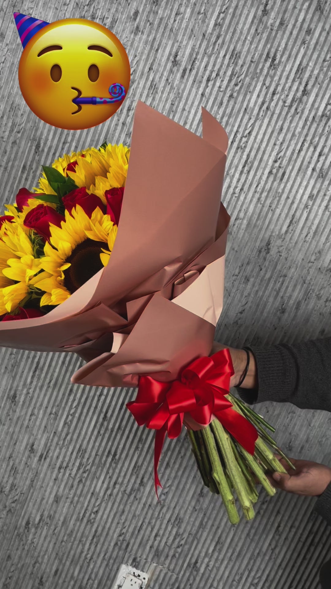 Ramo con 15 Girasoles