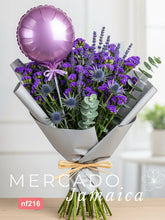 Ramo Jardín Secreto con Eryngium y Eucalipto