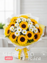 Ramo Girasoles y Margaritas Blancas