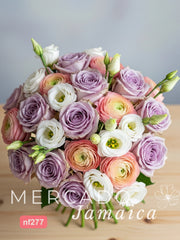 Fantasía Lila y Coral