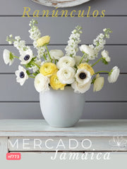 Trío Floral con Ranúnculos