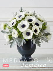 Copa con Anémonas Gran Encanto