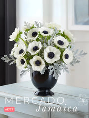 Copa con Anémonas Gran Encanto