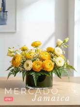 Amarillo Eterno con Ranúnculos