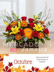 Rosas Rojas Otoño Encendido