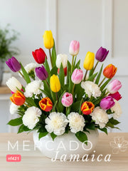 Tulipanes de Colores