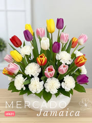 Tulipanes de Colores