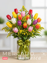 Sol y Color con Tulipanes