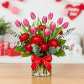 14 de Febrero con Tulipanes