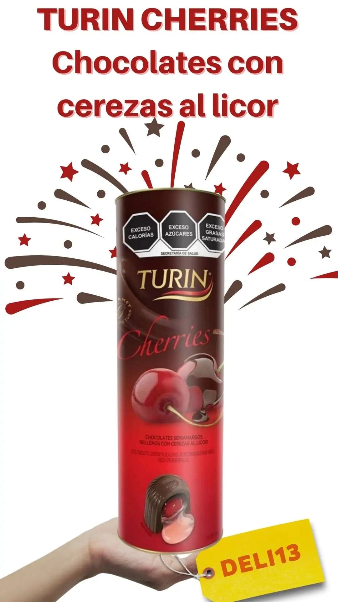 Chocolates Turin Cherry 200g | Regalo CDMX