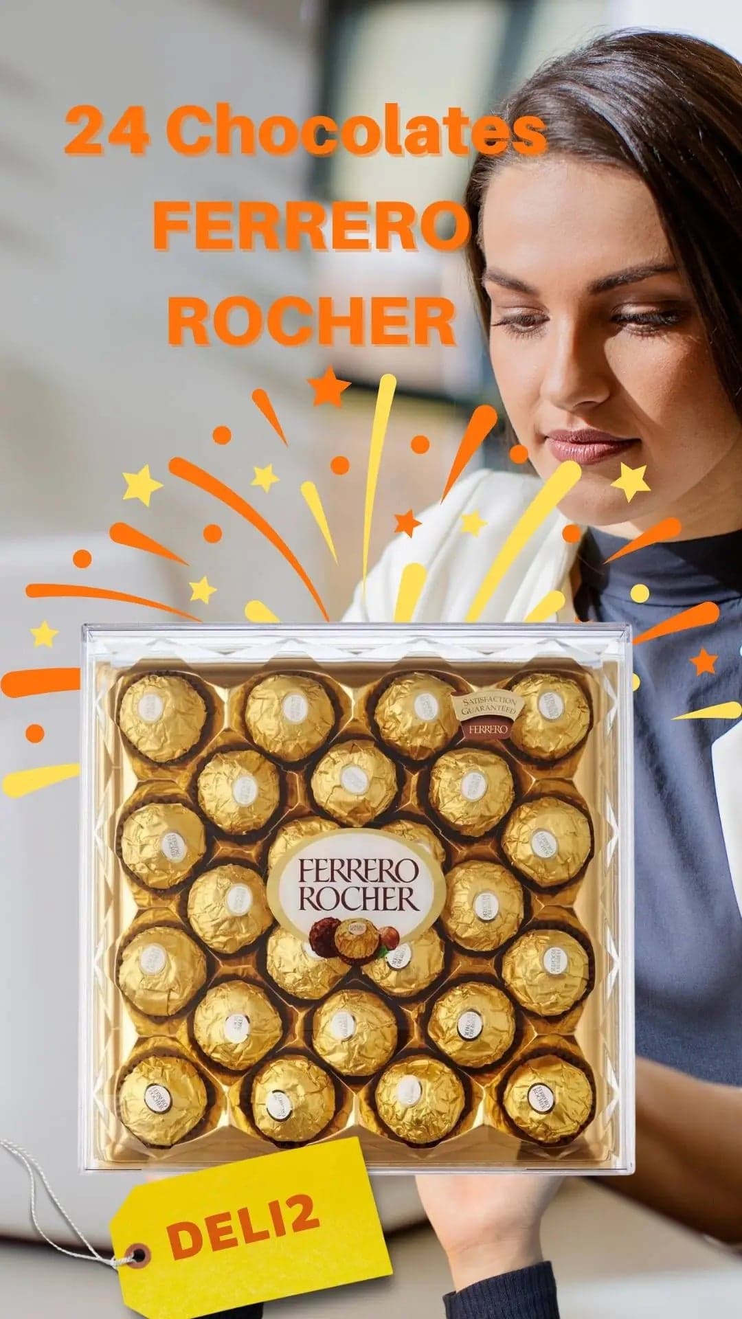 24 Chocolates Ferrero Rocher a Domicilio CDMX