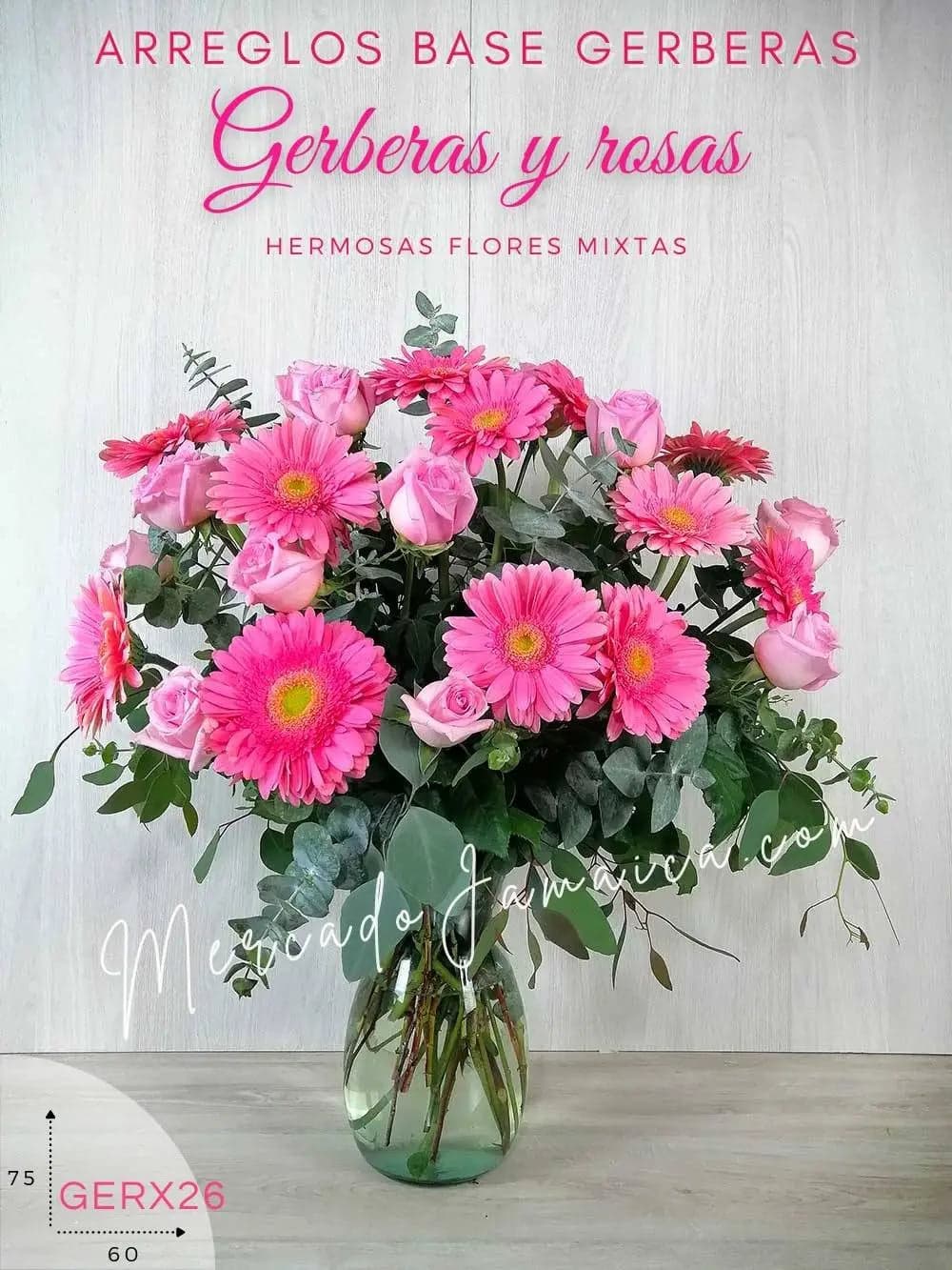 Arreglo Candy: Gerberas y Rosas a Domicilio CDMX
