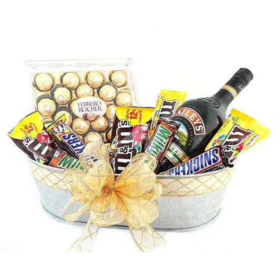 Arreglo Golden Baileys y Chocolates a Domicilio CDMX