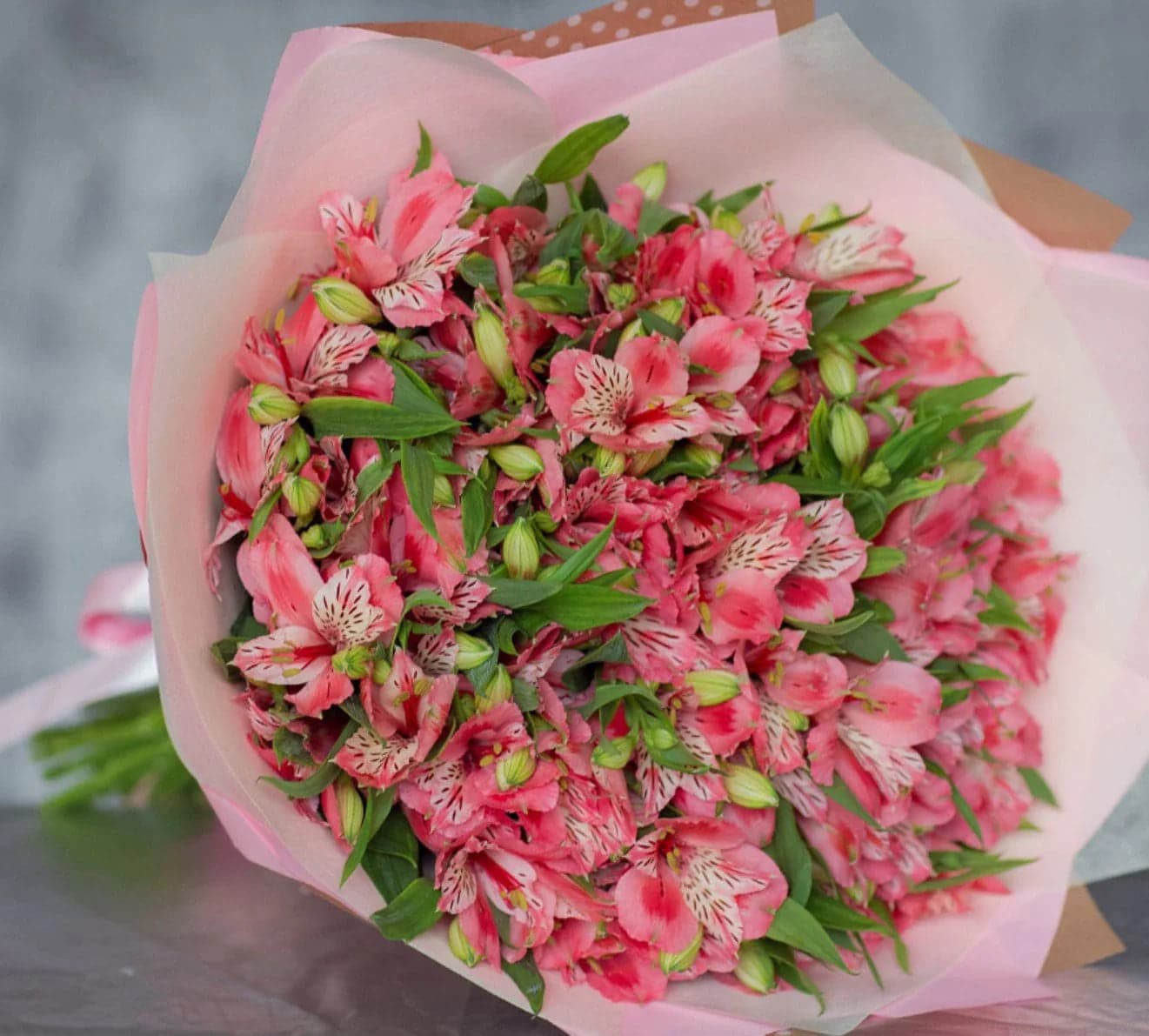 Ramo 30 Alstroemerias Rosa a Domicilio CDMX
