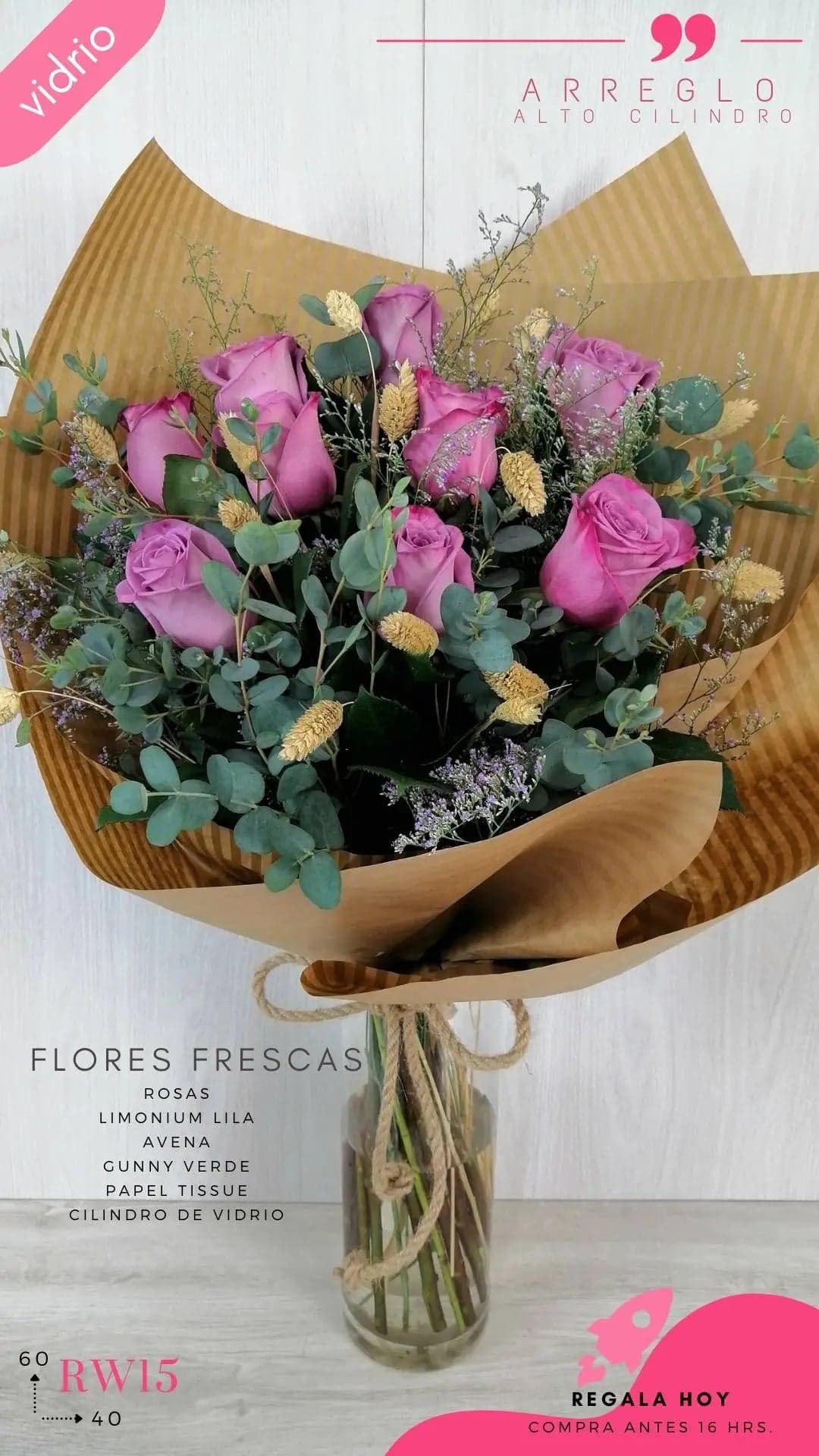 Ramo Cassandra con Rosas a Domicilio CDMX