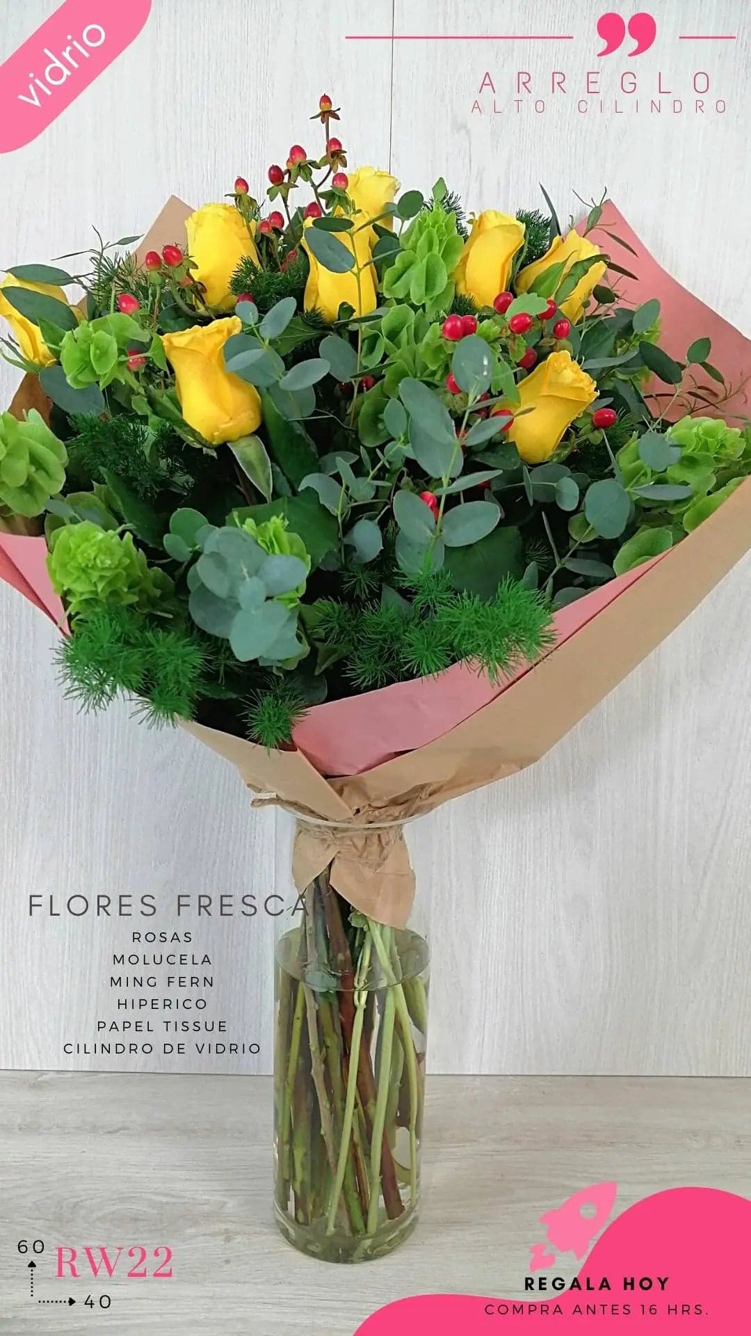 Ramo 12 Rosas con Campanas a Domicilio CDMX
