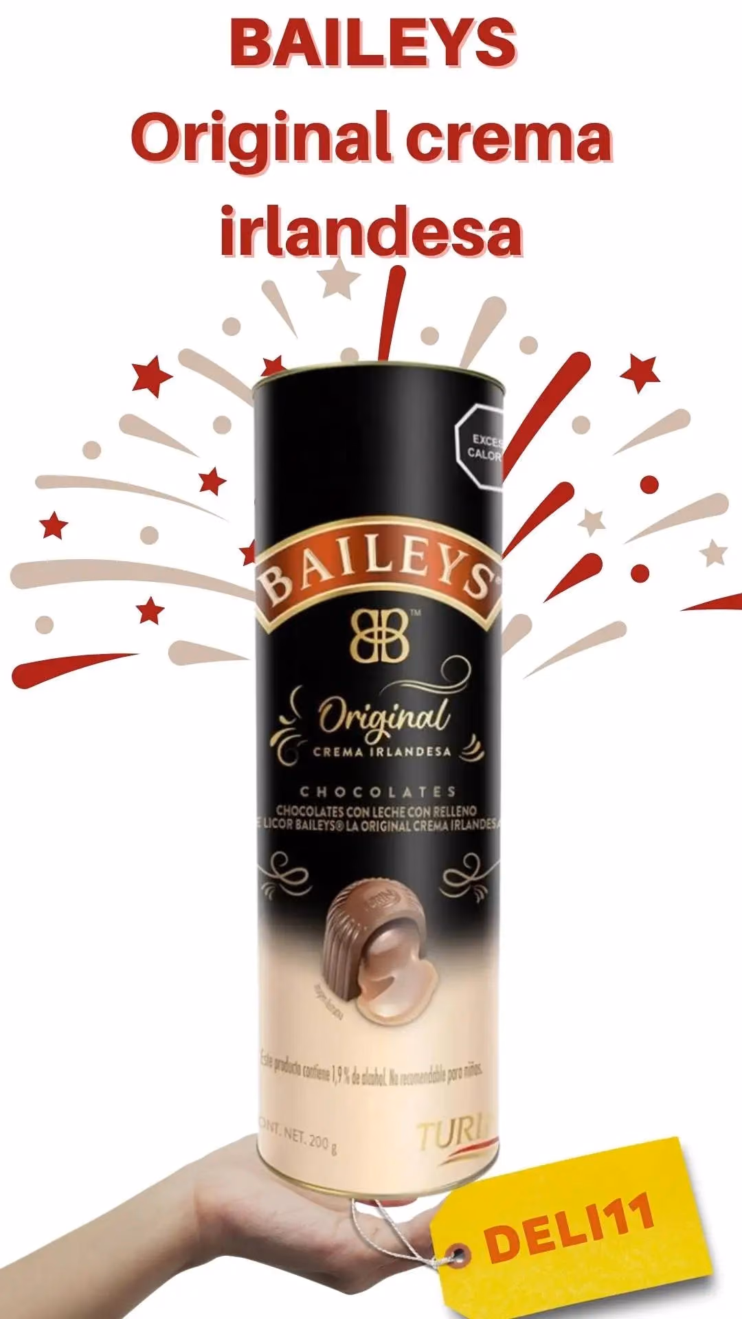 Chocolates Turín Baileys 200 g | Entrega CDMX