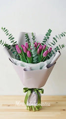 Ramos Tulipanes Morados 20 Flores