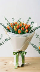 Ramos Florales a Domicilio Tulipanes Orange 20 !