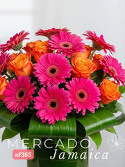Gran Arreglo Gerberas con Rosas