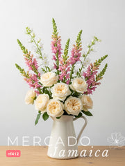 Jardín Ingles con Rosas