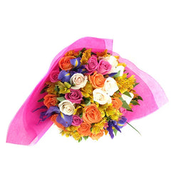 Ramo Floral Rosas Naranja e Iris Dior Candy !