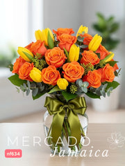 Tulipanes Amarillos Fiesta Cítrica