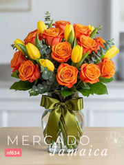 Tulipanes Amarillos Fiesta Cítrica