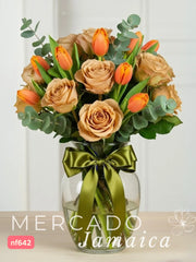 Tulipanes Naranja Caramelo Hoy