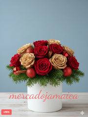 Rosas Baylis en Navidad