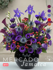 Encanto Floral Callas y Lisianthus