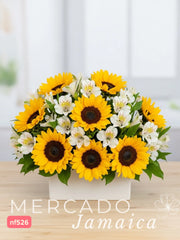 Efecto wow inmediato con Girasoles