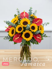 Girasoles Elegancia Tropical