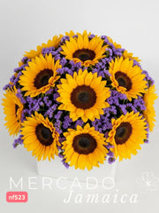 Girasoles con actitud
